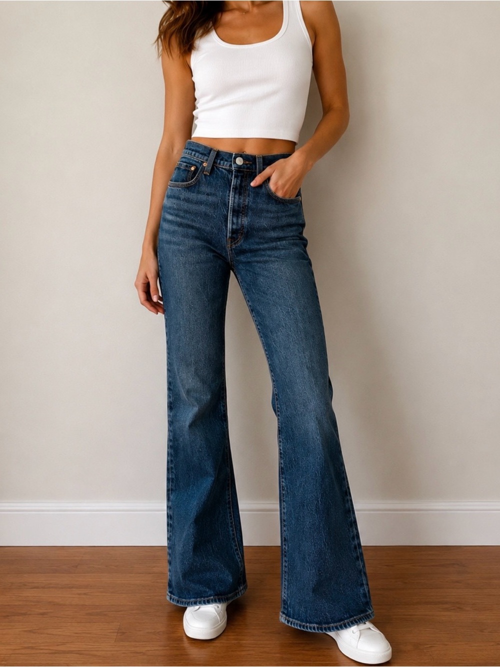 Levi’s Premium Ribcage Boot High Rise Bootcut Jeans Size 30